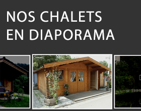 Chalet en bois habitable en kit